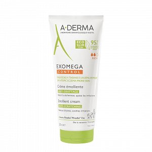 A-Derma Exomega Control Emollient Cream Anti-Scratching Tube 200ml