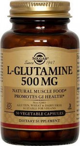 Solgar L-glutamine 500mg 50V.caps