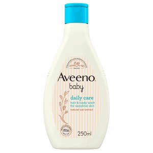 AVEENO Baby Hair & Body Wash Βρεφικό Σαμπουάν & Αφρόλουτρο 250ml