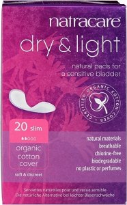 Natracare Dry & Light Slim with Organic Cotton Σερβιετάκια 20τμχ