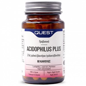 Quest Acidophilus Plus Προβιοτικά 60 κάψουλες