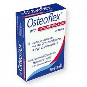 Health Aid Osteoflex with Hyaluronic Acid 30 ταμπλέτες