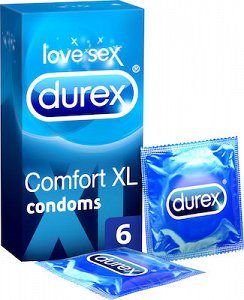 Durex Comfort XL 6τεμ.
