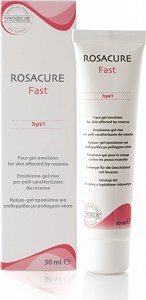 Synchroline Rosacure Fast 24ωρο Ενυδατικό Κρέμα-Gel Προσώπου για Ευαίσθητες Επιδερμίδες κατά της Ερυθρότητας 30ml