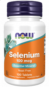 Now Foods Selenium 100mcg 100 ταμπλέτες