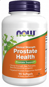 Now Foods Prostate Health Clinical Strength Συμπλήρωμα για την Υγεία του Προστάτη 90 μαλακές κάψουλες