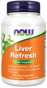 Now Foods Liver Refresh 90 φυτικές κάψουλες