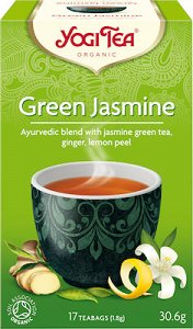 Yogi Tea Πράσινο Τσάι Βιολογικό Jasmine 17 Φακελάκια 30.6gr