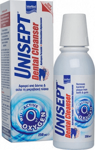 Intermed Unisept Dental Cleanser Στοματικό Διάλυμα Καθημερινής Προστασίας κατά της Πλάκας και της Κακοσμίας 250ml