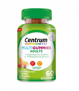 Centrum MultiGummies Adult Πολυβιταμίνη για Ενέργεια & Ενίσχυση του Ανοσοποιητικού 60 ζελεδάκια