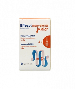 Epsilon Health Effecol Micro-Enemas Junior Macrogol 4000 4 x 6gr