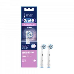 Oral-B Sensi Ultra Thin Ανταλλακτικές Κεφαλές για Ηλεκτρική Οδοντόβουρτσα 2τμχ