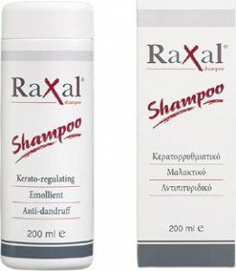 RAXAL Shampoo 200ml Μαλακτικό σαμπουάν με αντιμυκητιασική δράση