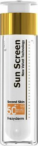 Frezyderm Sun Screen Velvet Αδιάβροχη Αντηλιακή Κρέμα Προσώπου SPF50 50ml
