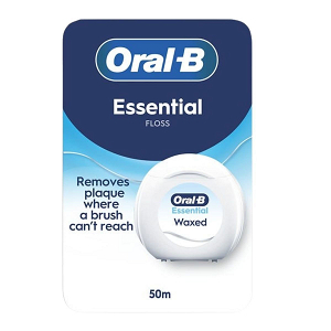 Oral-B Essential Floss Κερωμένο Οδοντικό Νήμα 50m