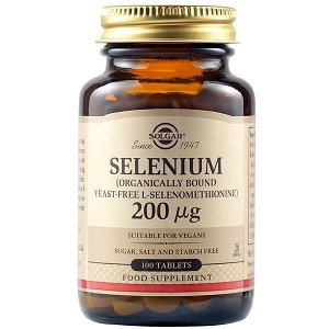 Solgar Selenium 200mcg 100 ταμπλέτες