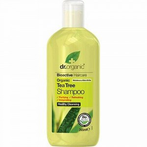 DR ORGANIC Σαμπουάν με Έλαιο Τεϊόδεντρου 265ml