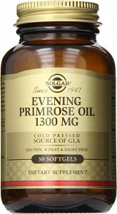 Solgar Evening Primrose Oil 1300mg Cold Pressed 30 μαλακές κάψουλες