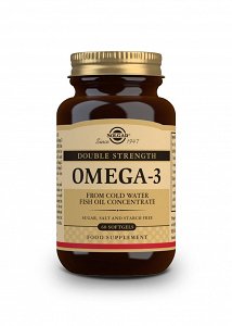 Solgar Double Strength Omega 3 Ιχθυέλαιο 60 μαλακές κάψουλες