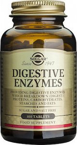 Solgar Digestive Enzymes 100 ταμπλέτες