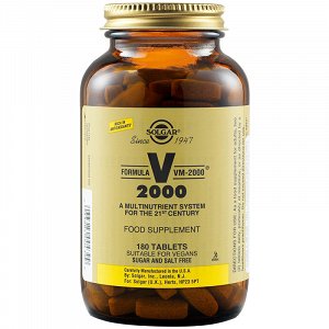 Solgar VM 2000 (Πολυβιταμίνη) 180Tabs