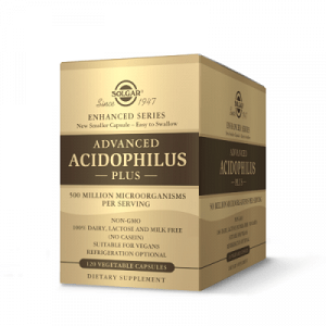 SOLGAR Advanced Acidophilus Plus120V.caps