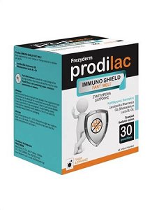 Frezyderm Prodilac Immuno Shield Fast Melt Προβιοτικά για Ενήλικες και Παιδιά Ροδάκινο 30 φακελίσκοι