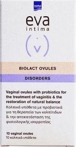 Intermed Eva Intima Biolact Ovules Disosrders 10τμχ