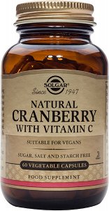 Solgar Natural Cranberry with Vitamin C 60V.caps