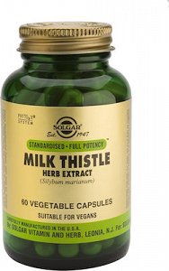 Solgar Milk Thistle Herb & Seed Extract 60V.Caps