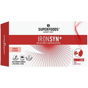 Superfoods Ironsyn 20 φακελίσκοι Πορτοκάλι