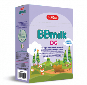 Buona BBmilk DG - Τρόφιμο για Ειδικούς Ιατρικούς Σκοπούς Κατάλληλο για Βρέφη, 400g