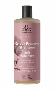 Urtekram Soft Wild Rose Σαμπουάν Διατήρησης Χρώματος για Βαμμένα Μαλλιά 500ml