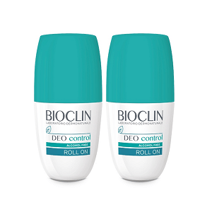 Bioclin Deo Αποσμητικό σε Roll-On με Ξυλιτόλη και Αλόη 2x50ml