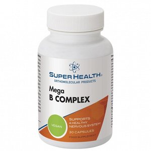 Super Health Mega B Complex 30 caps