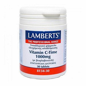 Lamberts Vitamin C Time 1000mg 30 ταμπλέτες