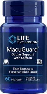 Life Extension MacuGuard Ocular Support (Προστασία τns Ωχράς Κηλίδας ) 60S