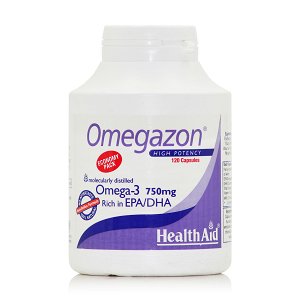 Health Aid Omegazon High Potency Omega 3 750mg 120 κάψουλες