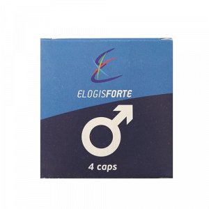 Elogis Pharma Forte Blue Συμπλήρωμα για την Σεξουαλική Υγεία 4 κάψουλες