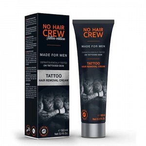 No Hair Crew Tattoo Edition Κρέμα Αποτρίχωσης Σώματος 150ml