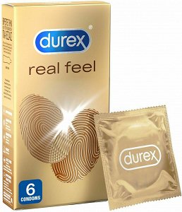Durex Προφυλακτικά Love Sex Real Feel 6τμχ