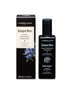 L' Erbolario Black Juniper Φυσικό Αποσμητικό σε Spray Χωρίς Αλουμίνιο 100ml