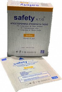Anats Safety Αποστειρωμένες Γάζες 15x15cm 10τμχ