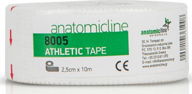 Anatomic Line Athletic Tape Micropore 2.5cm x 10m 1τμχ