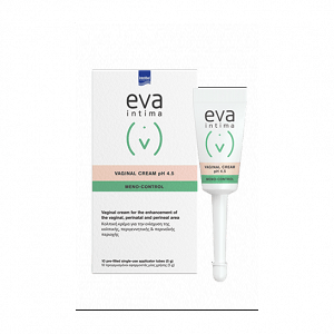 Intermed Eva Intima Meno-Control Vaginal pH 4.5 Κολπική Κρέμα 10 x 5gr