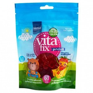 Intermed Vitafix Multi & Probio Gummies Pouch 60τμχ