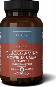 TerraNova Glucosamine Boswellia & MSM Complex Συμπλήρωμα για την Υγεία των Αρθρώσεων 50 φυτικές κάψουλες