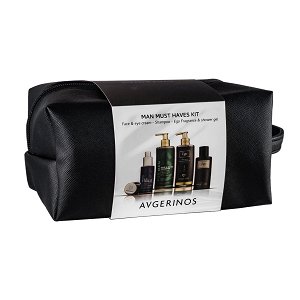 Avgerinos Cosmetics Man Must Haves Kit Σετ Περιποίησης για Αντιγήρανση & Καθαρισμό Σώματος 5τμχ