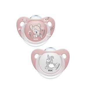 Nuk Πιπίλα Disney Baby Σιλικόνης Μέγεθος 2 (6-18 μηνών)
