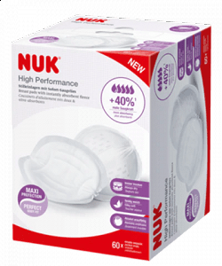 Nuk Επιθέματα Στήθους High Performance 60τμχ